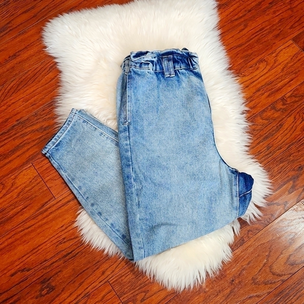 Skinny Fries Highwaisted Baggy Jean's